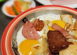 "Nuốt nước miếng" với bánh mì chảo Hà Nội