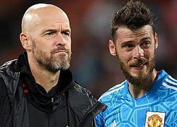 Sau Ronaldo, HLV Erik ten Hag tiếp tục 'nắn gân' De Gea