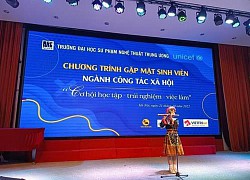 Sinh viên ĐH Sư phạm Nghệ thuật Trung ương tìm hiểu về ngành Công tác xã hội