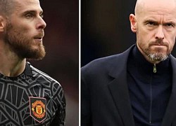 Ten Hag phủ nhận việc gia hạn với De Gea