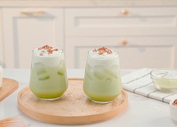 Trà sữa kem matcha