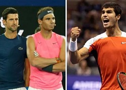 Alcaraz như "chuẩn mực" mới của tennis, Nadal - Djokovic gặp thêm thách thức