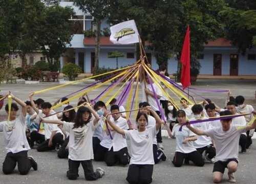 Học trò Đinh Tiên Hoàng tham gia nhiều hoạt động trải nghiệm sôi nổi