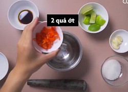 Cách làm gỏi bưởi tôm thịt chua ngọt đậm đà