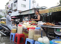 Triều cường lên đỉnh lại đúng giờ tan tầm