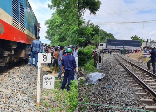 Ninh Thuận: Tai nạn đường sắt, một phụ nữ bị kéo lê hơn 1 km