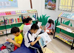 Tặng thư viện cho Trường Tiểu học Tân Hòa B, Trà Vinh