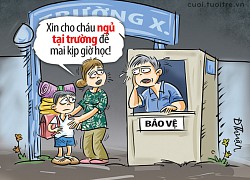 Bác bảo vệ giúp cháu với