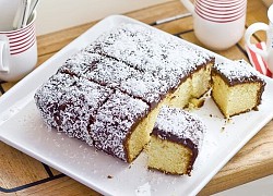 Cách làm chiếc bánh lamington nhỏ xinh của nước Úc