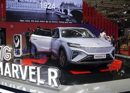 Cận cảnh mẫu SUV điện MG Marvel R ra mắt thị trường Việt Nam