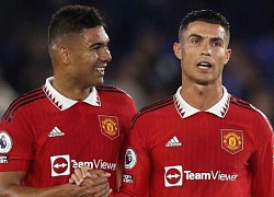 Casemiro vượt mặt Ronaldo trong phòng gym