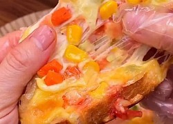 Có nồi chiên không dầu mà không làm bánh pizza cho cả nhà theo cách rất ngon, rất nhanh, rất dễ, không cần đế sau thì phí quá