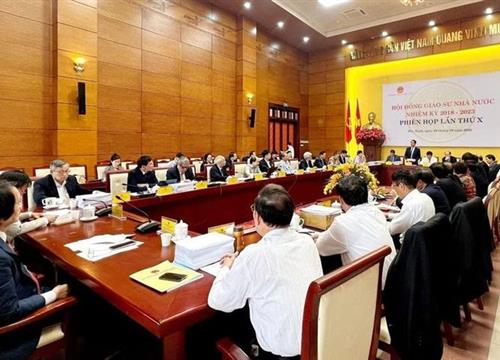 Công nhận 383 ứng viên Giáo sư, Phó Giáo sư năm 2022