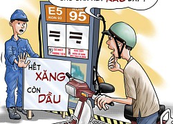 Hết xăng còn... rầu