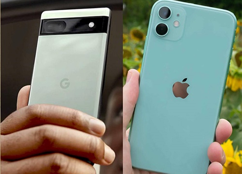 iPhone 11 vs Google Pixel 6a: Nên lựa chọn iOS hay Android?