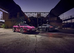 Porsche 718 Boxster Style Edition màu hường khiến chị em "rụng trứng"