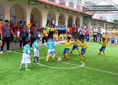 TPHCM: Học sinh mầm non tham gia Ngày hội 'Năng lượng mới - Cả ngày vui'