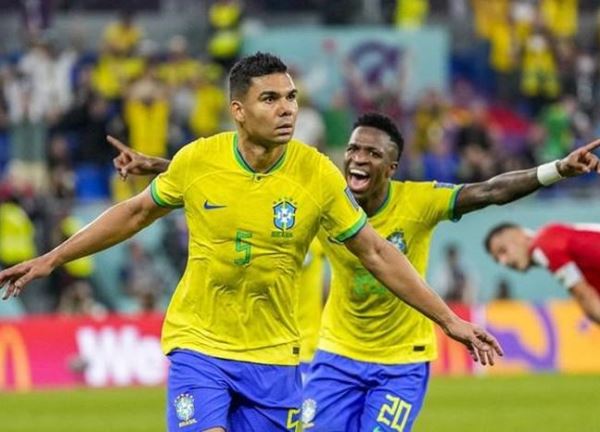 Casemiro ghi bàn giúp Brazil sớm giành vé vào vòng 1/8 World Cup 2022