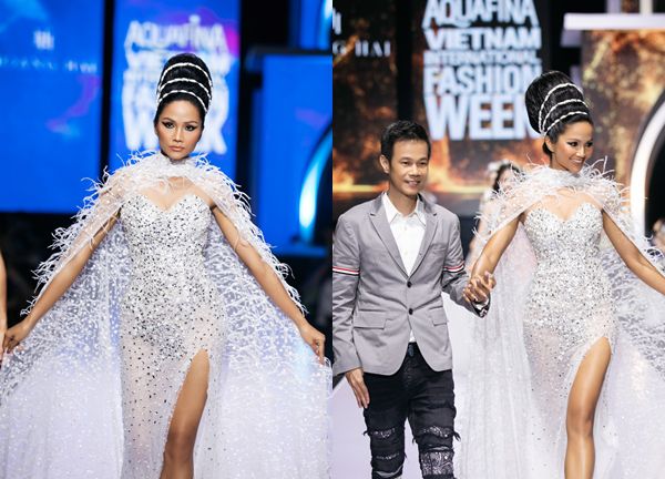 H'Hen Niê catwalk thần thái, nhan sắc thăng hạng sau 5 năm đăng quang