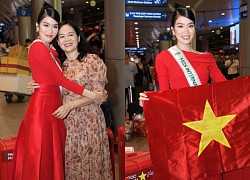 Phương Anh mang 120kg hành lý sang Nhật thi Miss International 2022