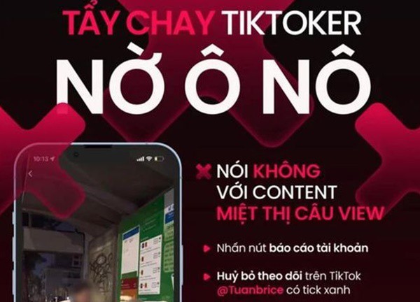 Tài khoản Nờ Ô Nô bị TikTok khóa vĩnh viễn vì vi phạm chính sách