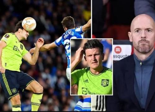 Erik ten Hag gây tranh cãi xếp Harry Maguire đá cặp cùng Ronaldo