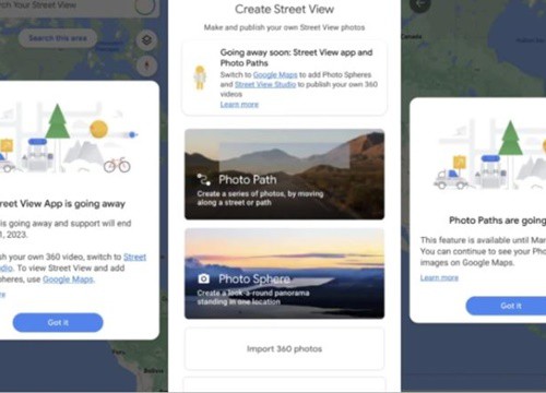 Google Street View sẽ ngừng hoạt động từ năm 2023