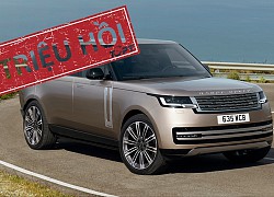 Triệu hồi Range Rover trên toàn cầu do vấn đề dây đai an toàn