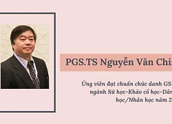 Ứng viên GS đạt chuẩn duy nhất liên ngành Sử học-Dân tộc học 2022 là ai?