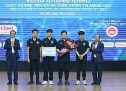 Việt Nam đạt giải Nhất cuộc thi sinh viên với an toàn thông tin ASEAN 2022