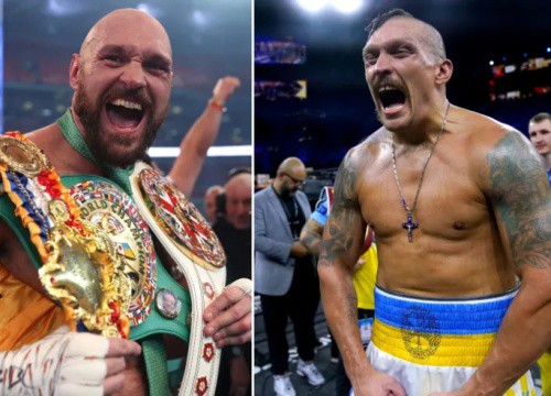 "Vua giang hồ" Fury chốt kèo đấu Usyk, Canelo đấm đối thủ và bị gãy tay