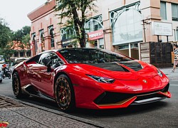 Cận cảnh "siêu bò" Lamborghini Huracan với gói độ tiền tỷ tại Việt Nam