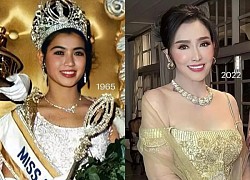 Miss Universe 1965 gây trầm trồ với sắc vóc tuổi U80