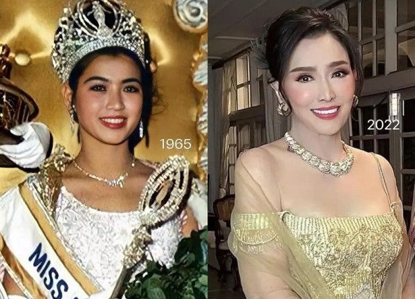 Miss Universe 1965 gây trầm trồ với sắc vóc tuổi U80