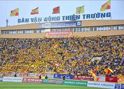 Sân Thiên Trường mở cửa miễn phí trong 2 vòng đấu cuối V. League 2022