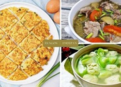 Thực đơn cơm chiều 3 món đậm đà dễ nấu, nồi cơm đầy mấy cũng chẳng còn