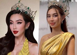 Thùy Tiên lần đầu đội vương miện lưu niệm sau khi hết nhiệm kỳ Miss Grand International 2021