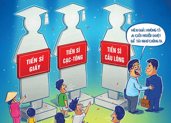 Tiến sĩ cầu lông không đạt: Cầm cân nảy mực hóa ra trò đùa!