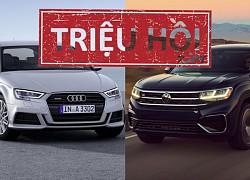 Triệu hồi loạt xe Audi và Volkswagen do cảm biến áp suất lốp