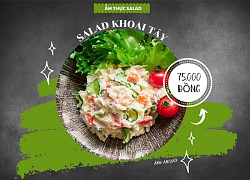 Trưa nay ăn gì: Quen mà lạ salad làm từ củ khoai tây