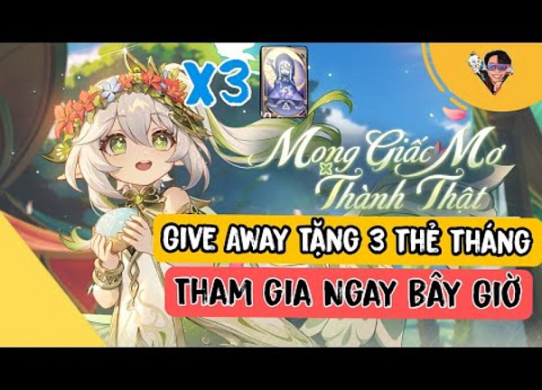 Give Away Tặng 3 Thẻ Tháng Game Genshin Impact | Hướng Dẫn Cách Chơi Và Thể Lệ !!!