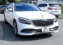 Mercedes-Maybach S450 tiền tỷ của đại gia Đồng Nai trúng biển 'ngũ quý'