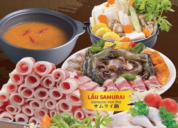 Samurai BBQ - buffet lẩu nướng mang tinh thần võ sĩ đạo