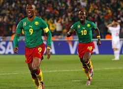 Siêu tiền đạo Eto'o dự đoán: 'Cameroon vô địch World Cup'