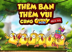 Tặng 610 giftcode game Gunny Mobi