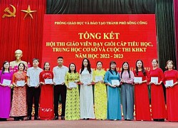 TP. Sông Công: 108 thầy, cô đạt danh hiệu Giáo viên dạy giỏi