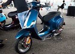 Chủ xe chi hơn 700 triệu đồng để nâng cấp Vespa Sprint