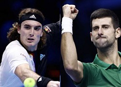 Djokovic thắng Tsitsipas dễ dàng, được Nadal ca ngợi hết lời