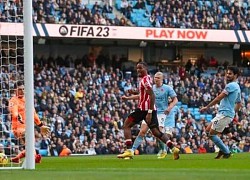 Ivan Toney ghi cú đúp, giúp Brentford nhấn chìm Man City