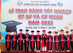 Trường ĐH Sư phạm Kỹ thuật Đà Nẵng trao bằng cho gần 630 tân cử nhân, kỹ sư